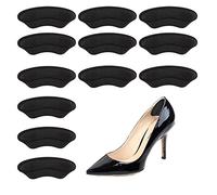 Heel Grips for Ladies Shoes, 6 Pieces Grip Trainers for Too Big Women Suede Liners Shoes and Boots, Insert Fillers Insoles Protectors Guards Protection, Prevent Heel Slipping Out, Rubbing and Blisters