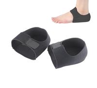 Heel Heels - Gel Heel Covers, Padded Heel Protectors, Reusable Silicone Sleeves | Heel Support for Cracked Dry Heels, Heel Pain, Heel