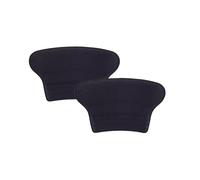 Heel Pads for Shoes Cuttable Back of Heel Cushion Inserts，Heel Pads for Shoes That are Too Big，for High-Heels Leather Shoes Casual Shoes (Color : Black, Size : 2pcs-Thick 6mm)