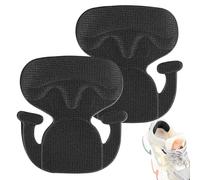 Heel Pads for Shoes - Soft Liner Inserts, Elephant Design Cushions, Anti-Slip Back Grip, Friction Relief Padding | Easy to Install Comfort Shoe Protectors Blisters, Rubbing, and Loose Fit