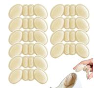 Heel Pads Shoes Too Big - 10 Pairs Shoe Inserts Loose | 6mm Protection Pad No Friction Discomfort Avoids Callouses, 10-Pair Cushioned Anti-Friction Comfort to Prevent Calluses