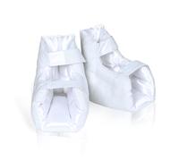 Heel Protector Cushion Pair with Open Heel Design, Adjustable Double Velcro Straps, Soft Support Foot Pillow for Comfort & Pressure Relief