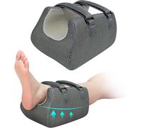 Heel Protector for Pressure Sores in Bed, Ankle Pillow for Pressure Relief, Bed Sores Heel Elevator Pillow, Foot Elevation Pillows for Swelling, Foam Wedge Foot Support Cushion for Bedridden Patients