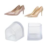 Heel Protector, Raised Heel Cover - Non-Slip Heel Protector, 2 x Small Shoe Repair Supplies, Portable Party Supplies for ,