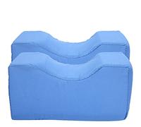 Heel Protectors, 2pcs Ankle Anti Bedsore Pressure Cushion Foot Rest Pillow Leg Elevation Pillow Leg Support Pillow For Bed Leg Rest Elevating Pad For Elderly Bedridden Patient