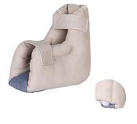 Heel Protectors for Pressure Sores - Foot Support Pillow with High Resilience Foam, Heel Cushion for Bed Sore & Ulcer Relief, Pressure Relief Pad for Bedridden & Elderly Care - Single Khaki