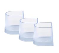 Heel Protectors for Shoes 100pcs Silicone Heel Protectors Stoppers Antislip High Heeler Bridal Wedding Shoes Accessories(Large)