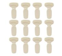 Heel Protectors for Shoes - 12 Pieces Heel Pad Inserts, Non-Slip Shoe Grip Pads, Invisible Heel Protector Pads for Women and Men, Wedding, Outdoor, Party, Office, Dance, Travel