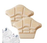 Heel Protectors - Non-Slip Adhesive Shoe Liner, Professional Blister Prevention Shield, Soft Breathable Fabric Grip | Contoured Comfort Padding for Resolving Oversized Footwear Slippage