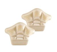 Heel Protectors - Non-Slip Adhesive Shoe Liner, Professional Blister Prevention Shield, Soft Breathable Fabric Grip | Contoured Comfort Padding for Resolving Oversized Footwear Slippage