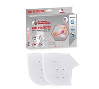 Heel Protectors, Silicone Gel Heel Protector for Plantar Fasciitis Relief, Breathable Gel Heel Cups, Heel Cups, Heel Protector for Blister, Heel Cushion Sleeves Relieve Heel Spur, Heel Pain - 2 Pcs