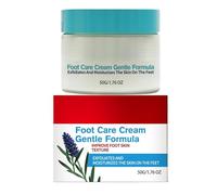 Heel Repair Butter - Intensive Moisturizing Balm, 50g Jar with Seal, Rich Shea Extract, Cracked Skin Medication, for Dry Sensitive Foot Care Daily Travel Office Morning Night Application