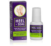 Heel-Seal Liquid Skin Protectant for Cracked Heels, Cracked Feet Treatment, Foot Repair, Applicator and Buffer, 1Pk