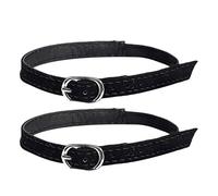 Heel Shoe Straps - Shoe Strap Extenders, Clear Black Adjustable Straps