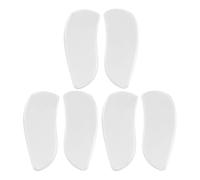 Heel Wedge Inserts: Supination Insoles 3 Pairs Heel Pads Silicone Shoe Inserts or Foot Alignment Bow Leg Osteoarthritis for Men and Women-10.2 * 3.5CM