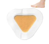 Heel Wraps, 50 Pcs Adhesive Heel Stickers | Waterproof and Invisible Patches for Calluses, Blisters and Friction, Unisex