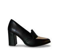 Heeled loafers for women Nae Vegan Shoes Julia Noir 38