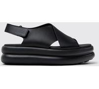 Camper unisex for kids. K201727-001 Flota Up leather sandals black (38), 3 to 5 cm, Velcro, Casual, children's fashion