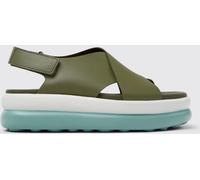 Heeled Sandal CAMPER Woman color Green - Size: 38 - female