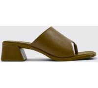 Heeled Sandal CAMPER Woman color Green - Size: 39 - female
