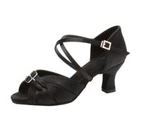 Heeled Sandal For Women-Ladies 7.5cm Stilettos Open Toe Pump Heel Sandals, Soft Sole Summer Strappy Sandals Trendy Comfortable For Tango Latin Dance Prom Party