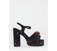 Heeled Sandal KURT GEIGER LONDON Woman color Black - Size: 38 - female