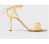 Heeled Sandal MANOLO BLAHNIK Woman color Yellow - Size: 36 - female