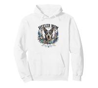 Heeler Mom My Whole Heart Western Blue Heeler Cattle Dog Mom Pullover Hoodie
