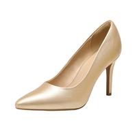 Heels for Women Spring Super High Women Pumps Shoes Pointed Toe Stiletto Female Pumps Thin Heels Wedding Office Party Shoes Gold