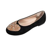 Heels for Women White Sandals Peep Toe High Womens Sequined Leather Pointed Kitten Heel Latin Ballroom Dance Shoes Orthopedic Black Closed Summer Sexy Heeled Height A-Black Size 3.5