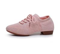 Heels for Women Women's Closed Toe Latin Dance Shoes Modern Teaching Ballroom Practice Dance Shoes Heel Pink