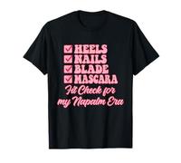 Heels Nails Blade Mascara Fit Check for My Napalm Era T-Shirt