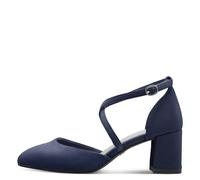 Tamaris Women's pumps with block heel blue 6.5 UK