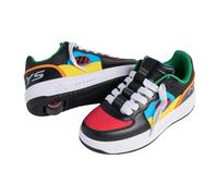 Heelys Boys Rezerve Low (Black/Red/Cyan/Yellow, UK Footwear Size System, Little Kid, Numeric, Medium, 3)
