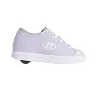Heelys Classic Em - Silver/White/Grey UK 4 Girls One Wheeled Shoe