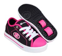 Heelys Classic x2 Sneaker, Black/White/Hot Pink, 11 UK Child
