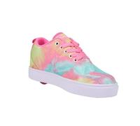 HEELYS Girls Girls Pro 20 Prints (Little Big Kid/Adult) Wheeled Heel Shoe, 7 (7 Big Kid Pink/White/Pink)