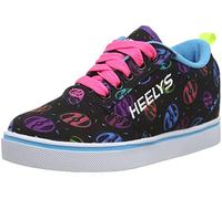 Heelys HLY-G1W-4583 Wheeled Heel Shoe, Black Multi Logo, 4 UK