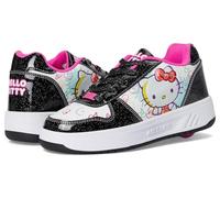 Heelys Kama (Little Kid/Big Kid) Wheeled Shoes for Women, Black/White/Pink, 24.8 cm