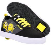 HEELYS - Unisex Child Pro 20 Minions Wheeled Heel Shoe, Black/Yellow, 1 Little Kid