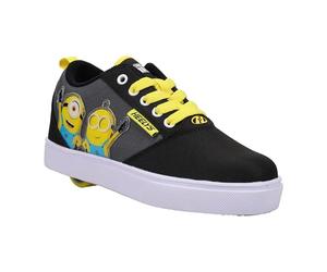HEELYS Men's Pro 20 Minions Wheeled Heel Shoe, Black/Yellow, 11 UK