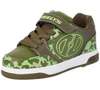 Heelys Plus X2, Boys’ Trainers, Green (Dark Green/Camo Dark Green/Camo), 1 (33 EU)