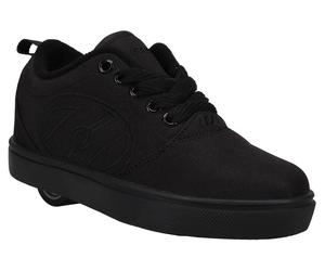 Heelys Pro 20 Boys Black Canvas Lace Up Trainers, Size: 2