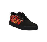 Heelys Pro 20 Lg Prints Wheeled Heel Shoe, Black red, 7 UK