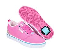 Heelys Pro 20 - Pink/LT Pink/Turquoise Girls Wheeled Shoe
