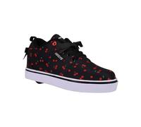 Heelys Pro 20 Prints Wheeled Heel Shoe, Black red, 2 UK Child