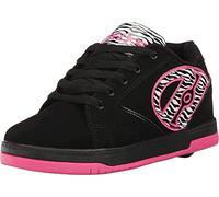 Heelys Propel 2.0 Unisex Sneakers, Black (Black/Pink/zebra), 2 UK