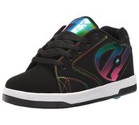 Heelys Propel 2.0 Unisex Sneakers, Black (Black/Rainbow Foil), 1 UK 33 EU