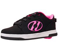 HEELYS Girl's Voyager Tennis Shoe Black/Pink 7 M US Big Kid