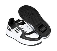 Heelys Unisex Kids Rezerve Low (Little Kid/Big Kid) Sneaker, Black White, 4 UK Child